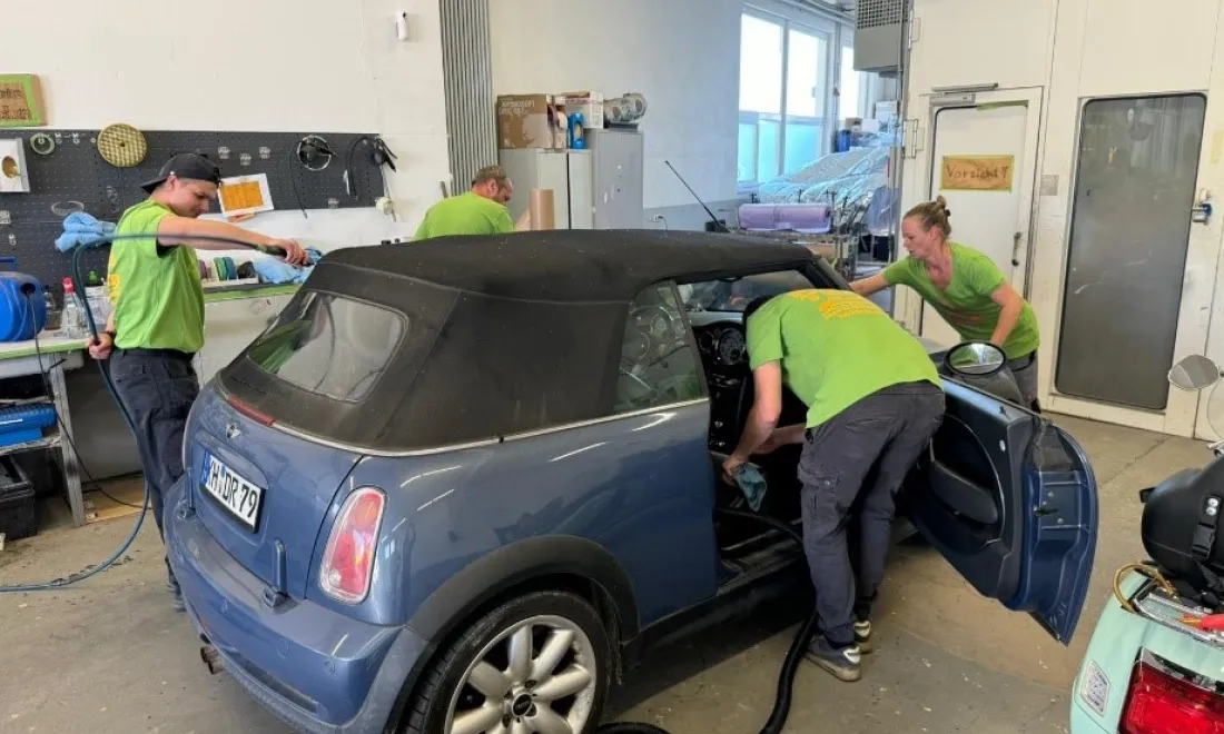 Repanet Aktionstag „Delle weg für den guten Zweck“