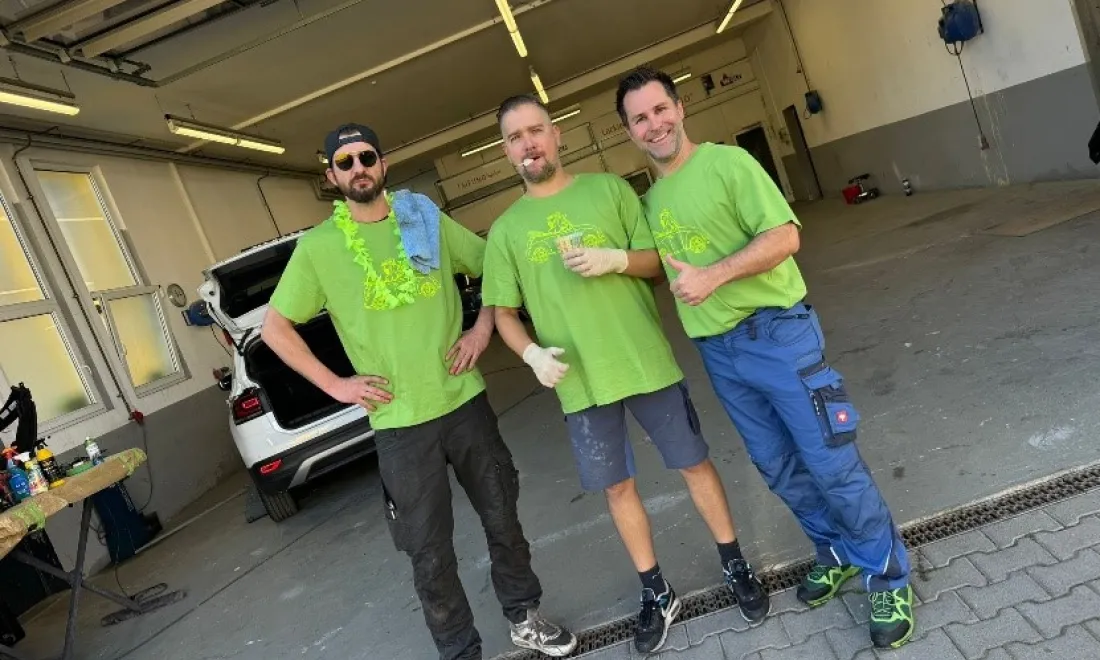 Repanet Aktionstag „Delle weg für den guten Zweck“